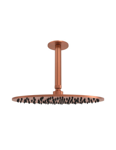 Kit soffione soffitto 30 cm inox eleganza e qualita