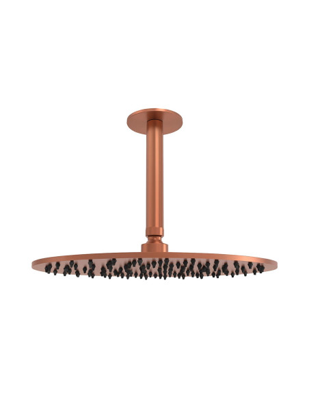Kit soffione soffitto 30 cm inox eleganza e qualita