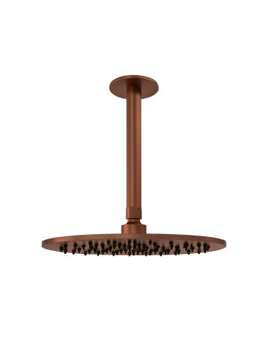 Kit soffione inox 25 cm soffitto eleganza e funzionalita
