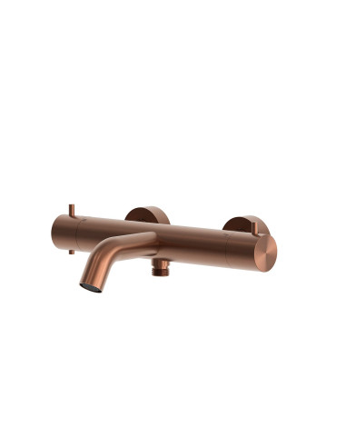 Miscelatore muro doccia vasca Levante oro rosa eleganza e qualita