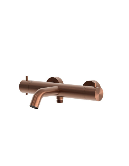 Miscelatore muro doccia vasca Levante oro rosa eleganza e qualita