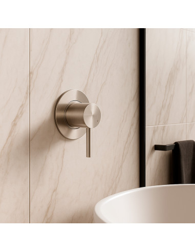 Miscelatore da muro Levante Inox 316L eleganza e resistenza per il tuo ambiente