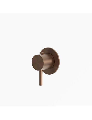 Miscelatore muro Levante termostatico oro rosa eleganza e qualita