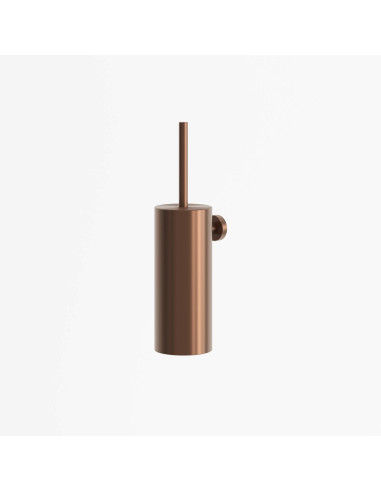 Porta scopino inox Levante oro rosa: eleganza e funzionalità