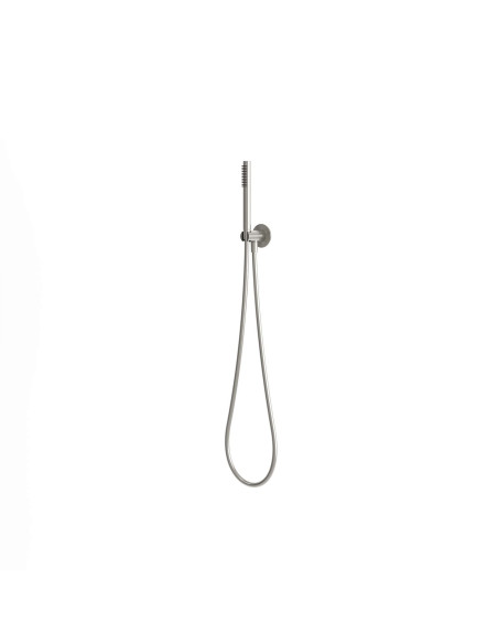 Miscelatore da muro Levante Inox con doccino flessibile