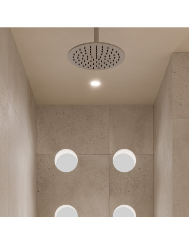 Soffione doccia inox 30 cm: eleganza e resistenza per il tuo bagno