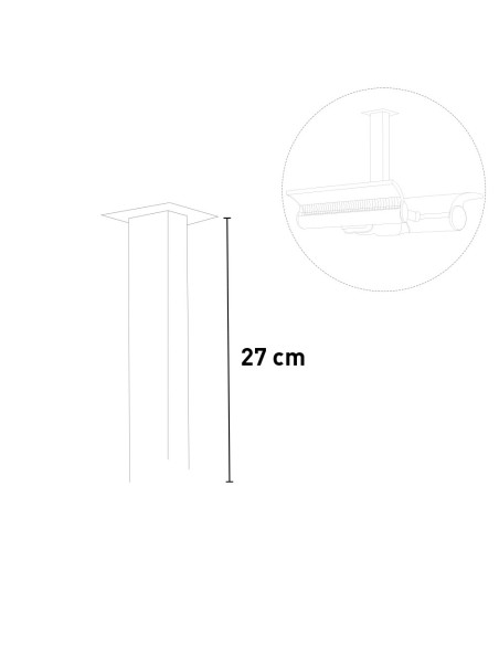Staffe di Fissaggio per Riscaldatori Sined: Design Elegante e Resistente