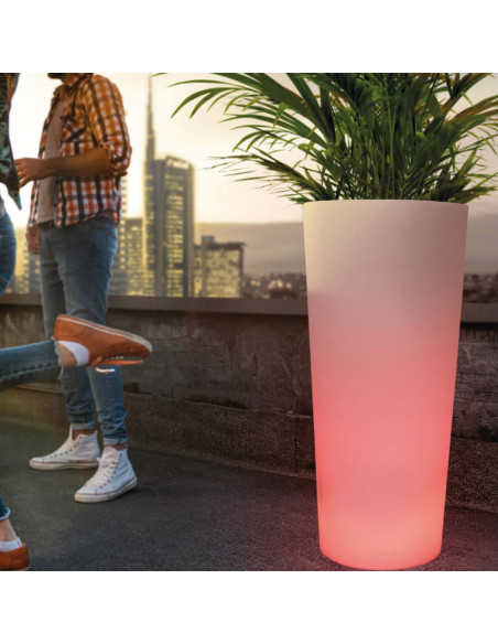 Vaso Luminoso Tondo 102 cm: Eleganza e Resistenza per il Tuo Spazio
