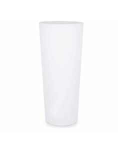 Vaso luminoso solare tondo 86 cm, design elegante e resistente