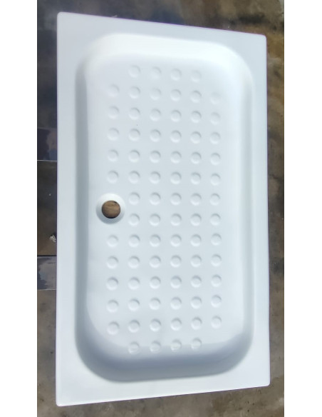 PIATTO DOCCIA CERAMICA 70X120 H 11 BIANCO | Bagno di Stile