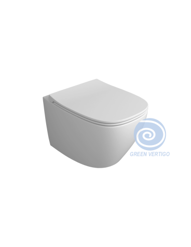 VASO SOSPESO BIANCO LUCIDO JUNIPER | Bagno di Stile