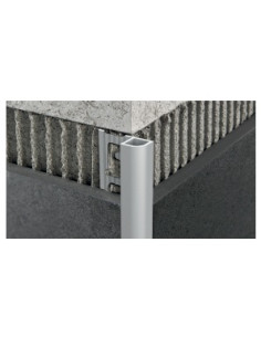 PROJOLLY QUART ALLUMINIO ANODIZZATO ARGENTO 08 MM. | Bagno di Stile