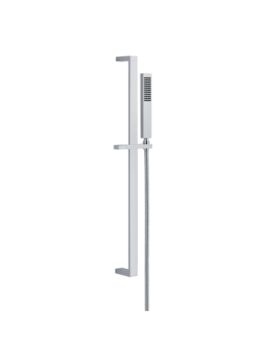 SALISCENDI IN OTTONE CROMO CON ASTA CM.70 E DOCCINO GLAMOUR MASTER ...