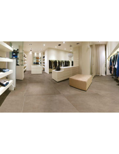 STONE TECH 80X80 Taupe Rett. | Bagno di Stile