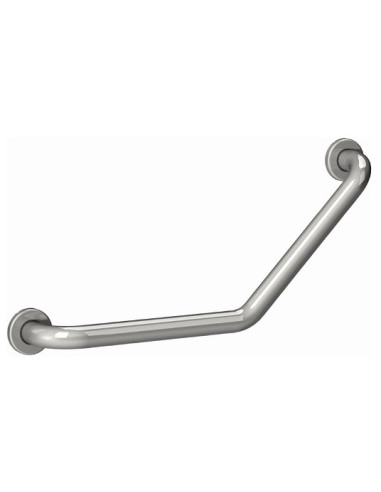 CORRIMANO ANGOLARE 45° ( L30X30 CM.) ACCIAIO INOX | Bagno di Stile