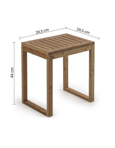ASCHI SGABELLO BAMBU | Bagno di Stile