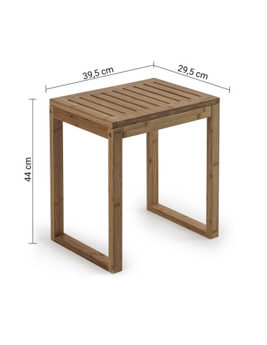 ASCHI SGABELLO BAMBU | Bagno di Stile