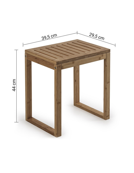 ASCHI SGABELLO BAMBU | Bagno di Stile