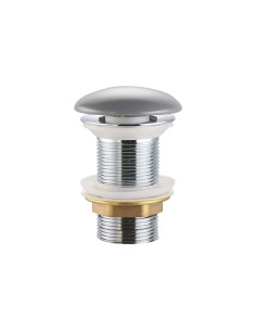 PILETTA CLICK-CLACK DA 1"1/4 C/TROPPO PIENO TAPPO CER. BIANCO OPACO