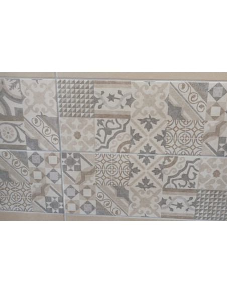 LAND Decoro 20X50 HIDRA BEIGE | Bagno di Stile