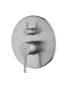 MISCELATORE DOCCIA C/DEVIATORE (CARTUCCIA) INOX