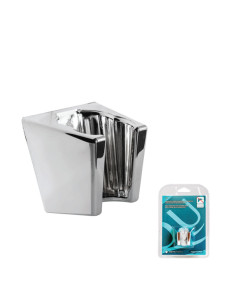 SUPPORTO FISSO X DOCCETTA IN ABS CROMO