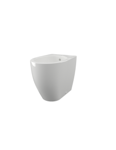 BIDET A TERRA BULL Bianco lucido | Bagno di Stile