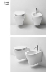 VASO SOSPESO BIANCO Aria SIMAS | Bagno di Stile 2