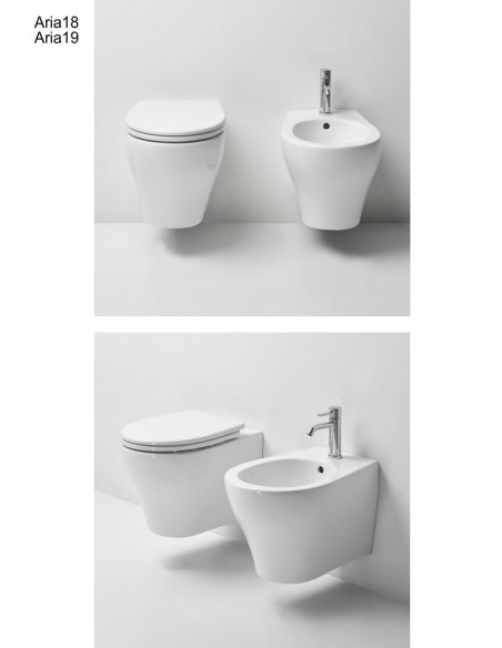VASO SOSPESO BIANCO Aria SIMAS | Bagno di Stile