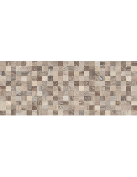 LITHOS 32X80,5 MOSAICO Taupe 3D | Bagno di Stile