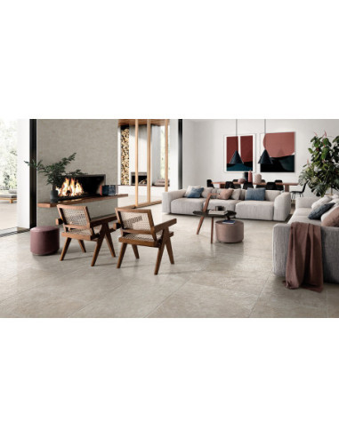 CHATEAU 60X60 BEIGE Nat/Rett. | Bagno di Stile