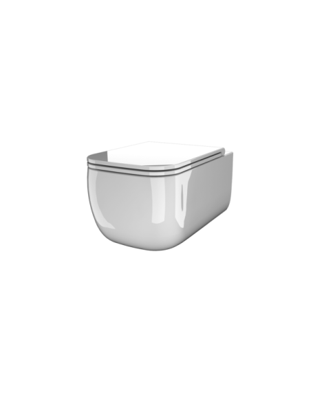 VASO SOSPESO NEOS VERTIGO Bianco lucido | Bagno di Stile
