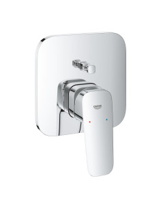 CUBEO MIX Monocomando INCASSO DOCCIA C/DEVIATORE PARTE ESTERNA CROM...